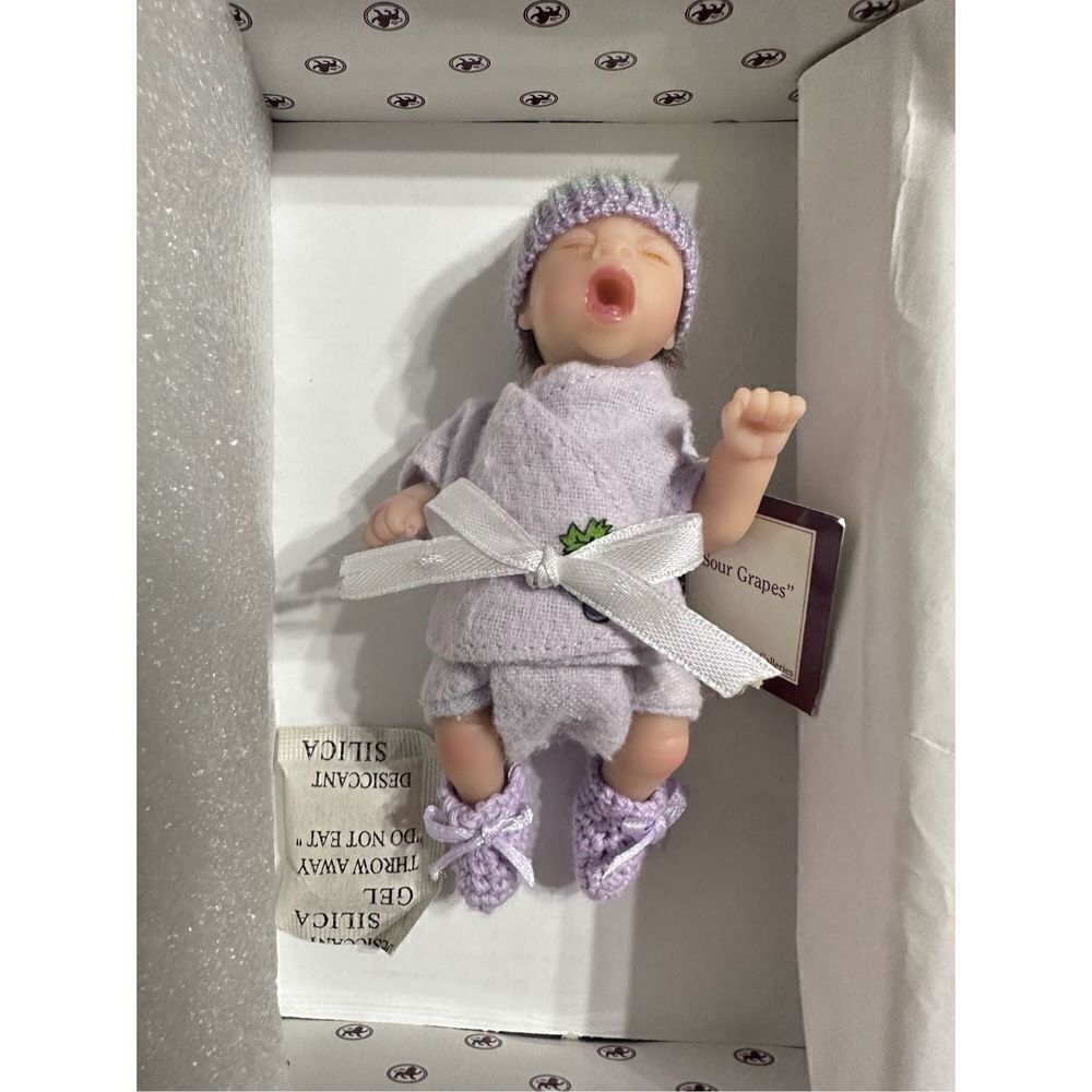 New. Ashton Drake Galleries Sour Grapes Doll Sweet as You Please Collection 2008